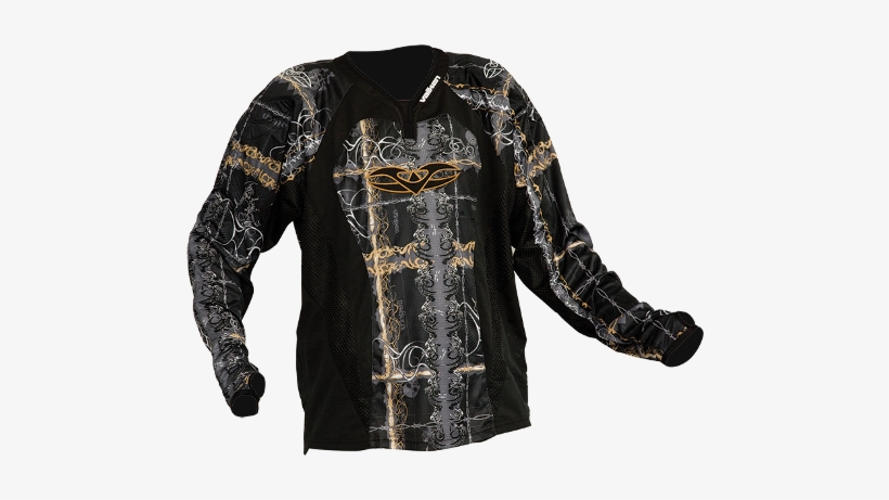 Valken Redemption Jersey Chainmail Black - Long-sleeved T-shirt, transparent png