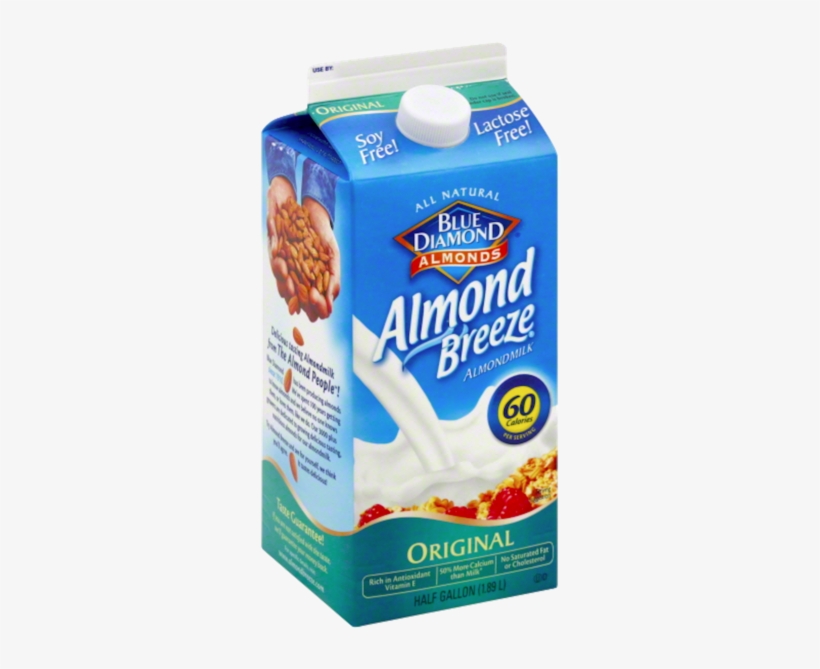 Blue Diamond Breeze Original - Almond Breeze Milk Original, transparent png