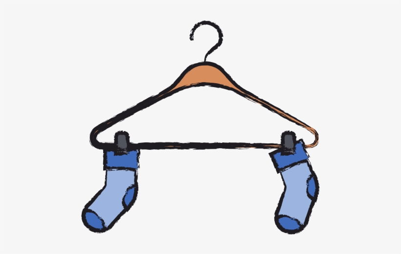 Stylish Sports Blouse On The Hanger - Vector Graphics, transparent png