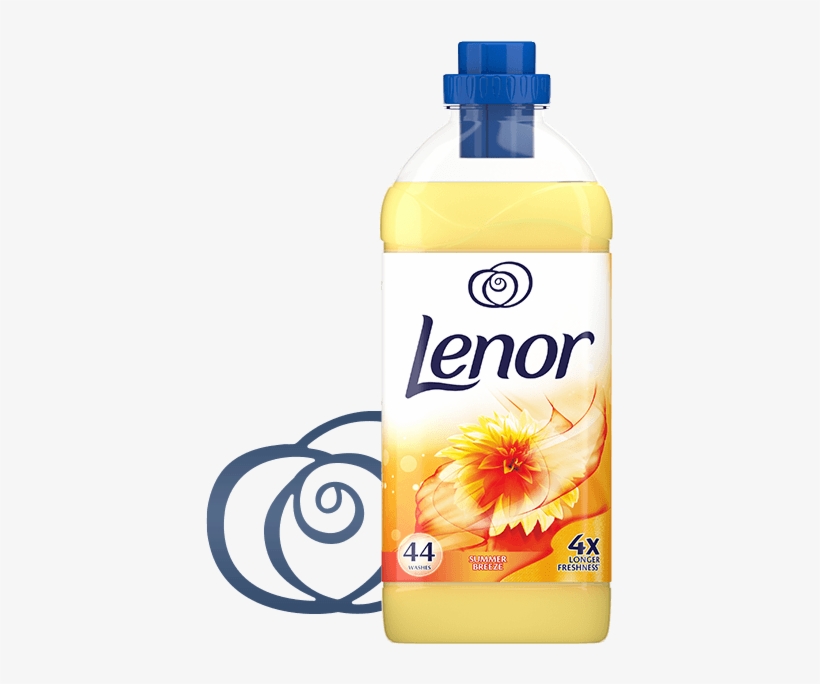 Lenor Summer Breeze Fabric Conditioner, transparent png