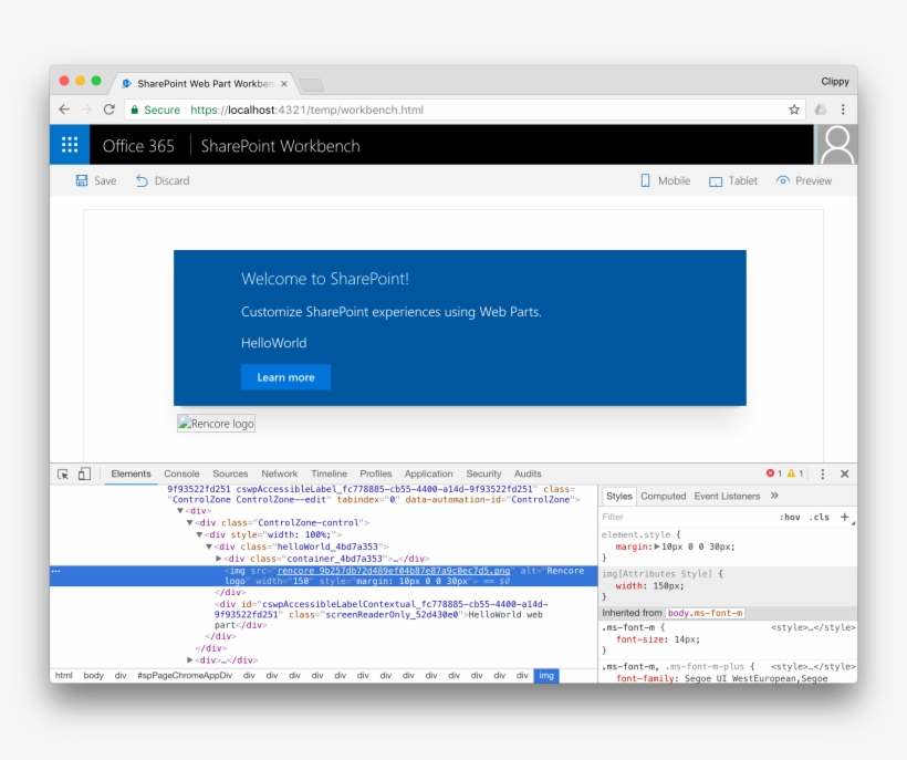 Invalid Image Reference In The Client-side Web Part - Custom Webpart Sharepoint Framework Add Title, transparent png
