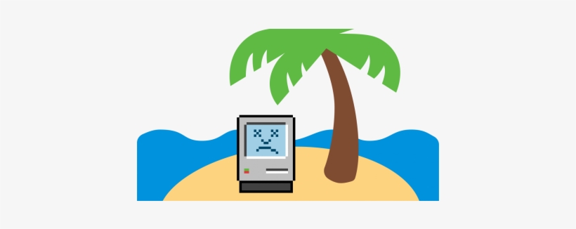 Abandoned Mac - Permalink, transparent png