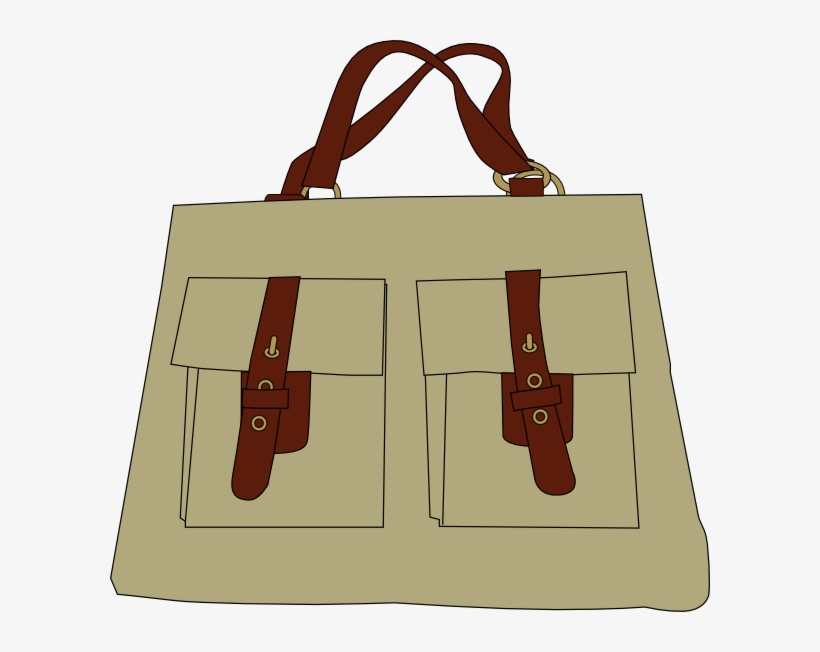 Clip Art At Clker Com Vector Online - Bag Vector Clipart, transparent png