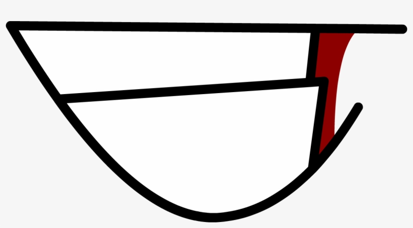 High-five Mouth - Bfdi High Five Mouth, transparent png