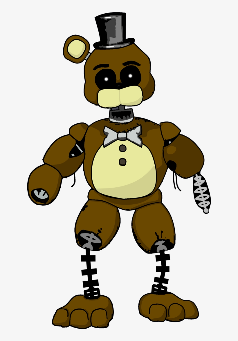 28 Collection Of Ignited Chica Drawing - Joy Of Creation Freddy, transparent png
