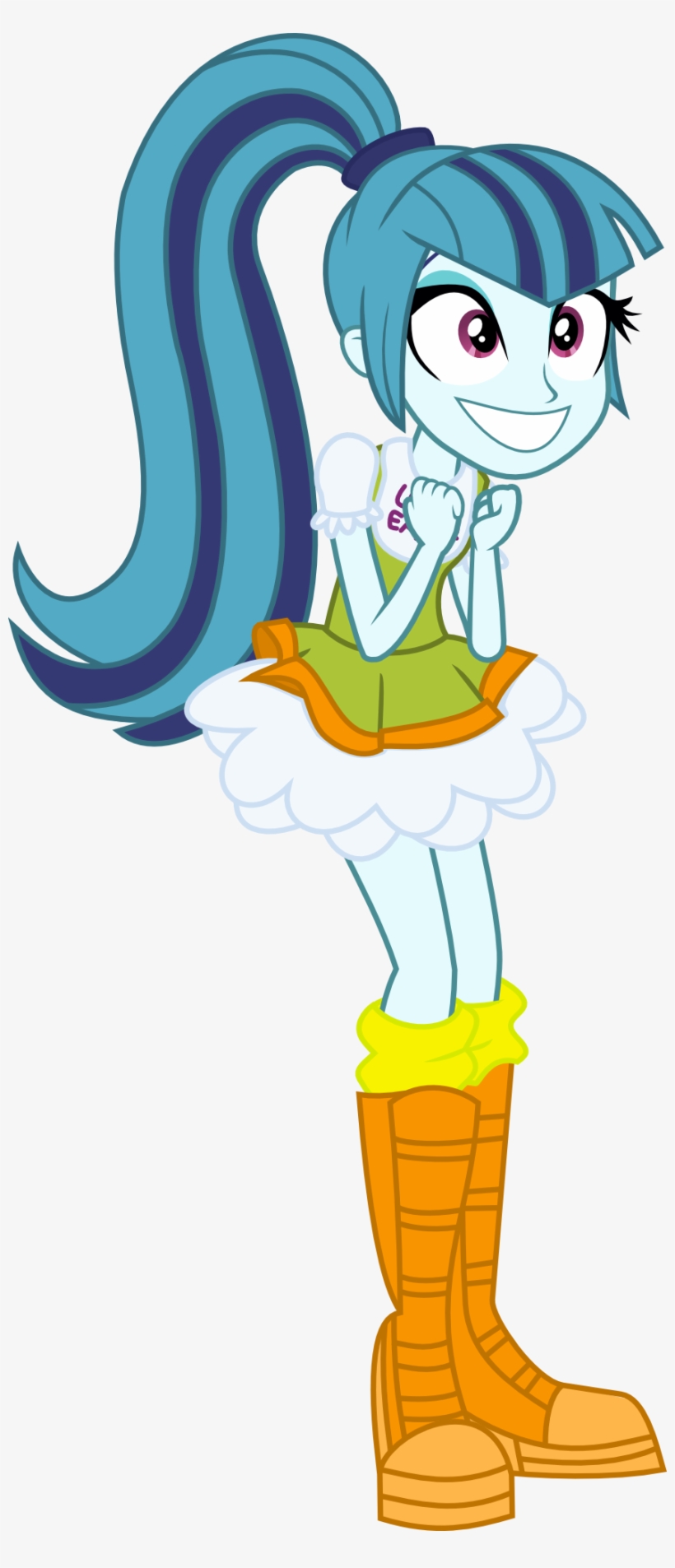 Mit-boy, Chica, Clothes, Crossover, Dress, Equestria - Five Nights At Freddy's Chica Equestria Girl, transparent png
