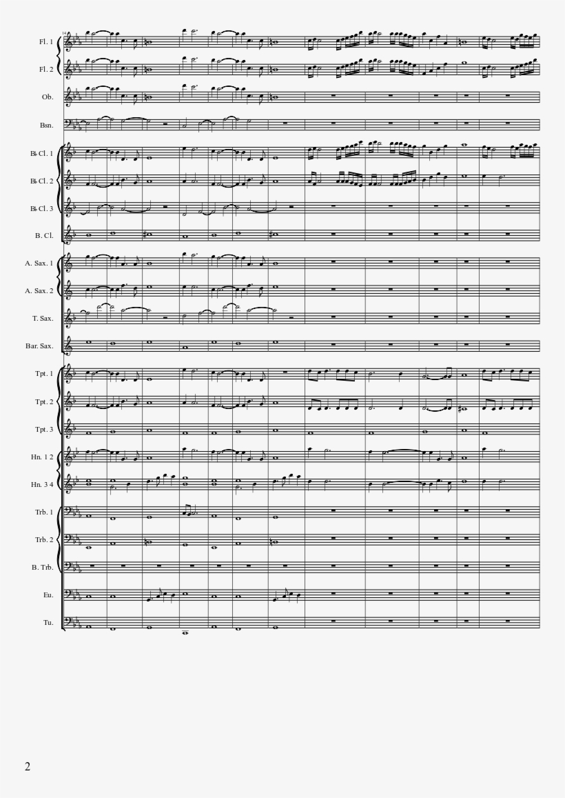The Fire Suite Sheet Music Composed By Ben Gates 2 - Girl Who Fell From The Sky Sheet Music, transparent png
