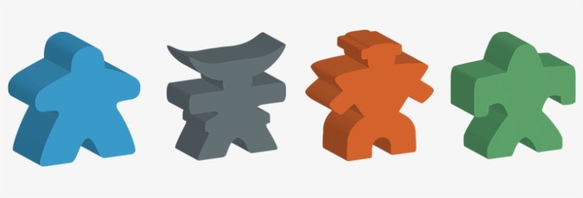 Meeple War, transparent png