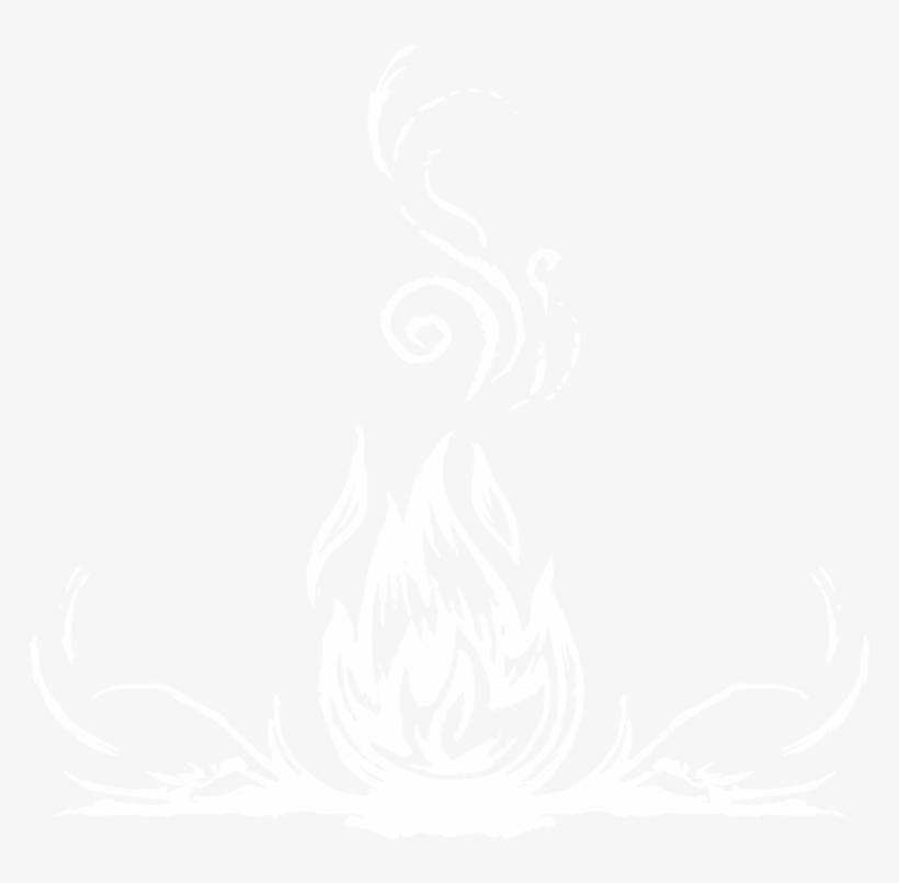 Flameartwhite - Portable Network Graphics, transparent png