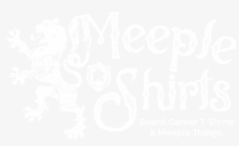 Meeple Shirts - Tiff Logo White, transparent png