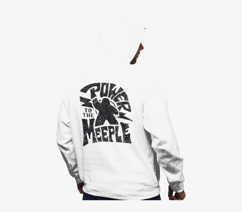 Power To The Meeple - Shirt, transparent png