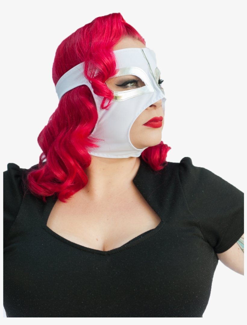 Penelope White Lucha Libre Mask, transparent png