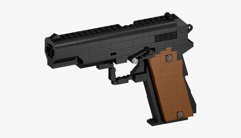 Brickgun - Lego Pistol, transparent png