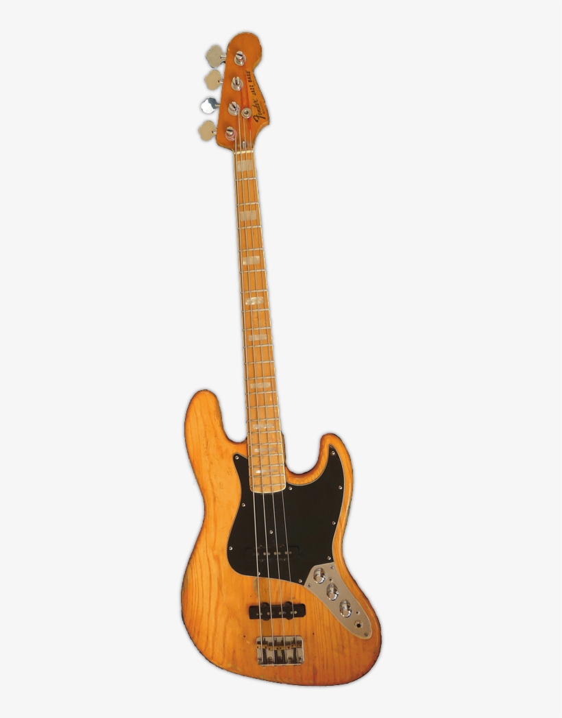 70's Fender Jazz Bass - Bass Guitar Transparent Png, transparent png