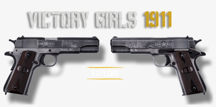 Victory Girls 1911 Fg - Auto Ordnance Victory Girl, transparent png