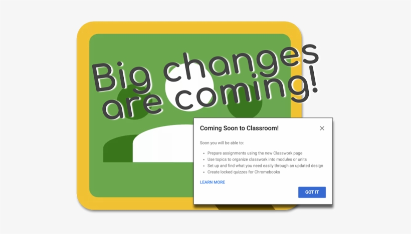 Big Changes Are Coming Soon To Google Classroom - Google Classroom, transparent png