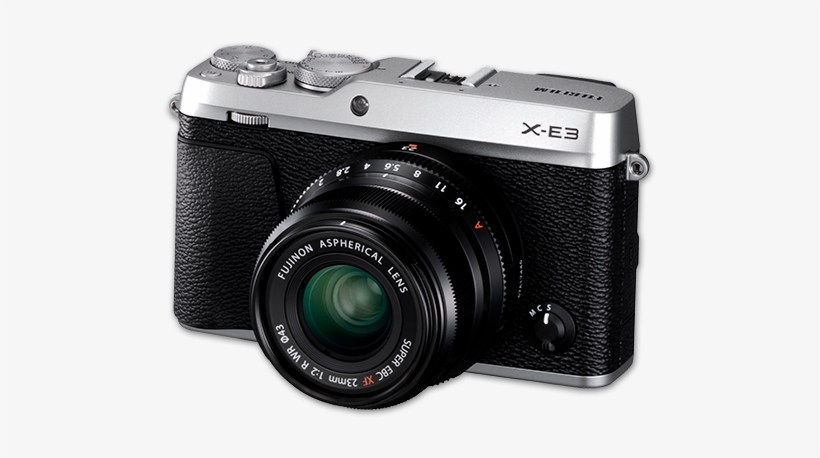 Fujifilm X E3 23mmf2, transparent png