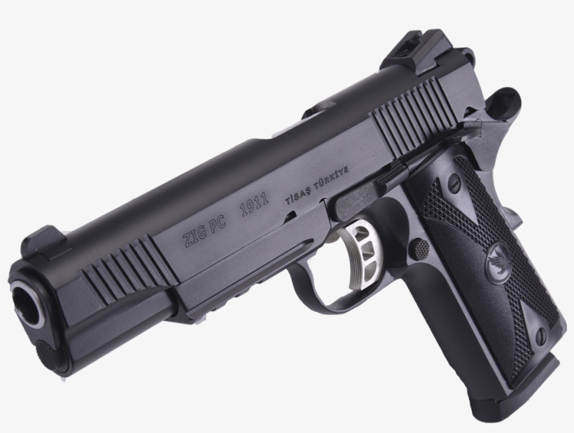 Zig Pc 1911 Black - 1911 Two Tone, transparent png