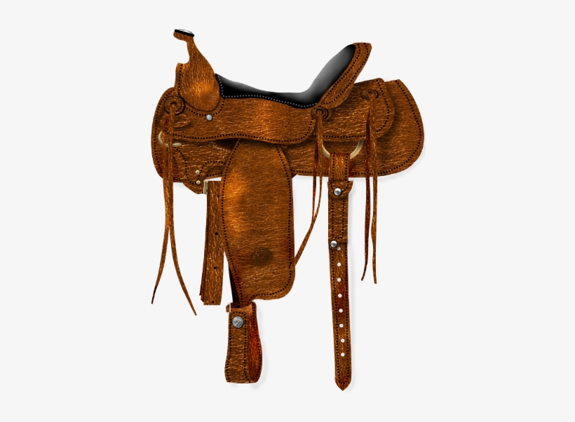 Horse Saddle Png - Western Saddle Transparent, transparent png