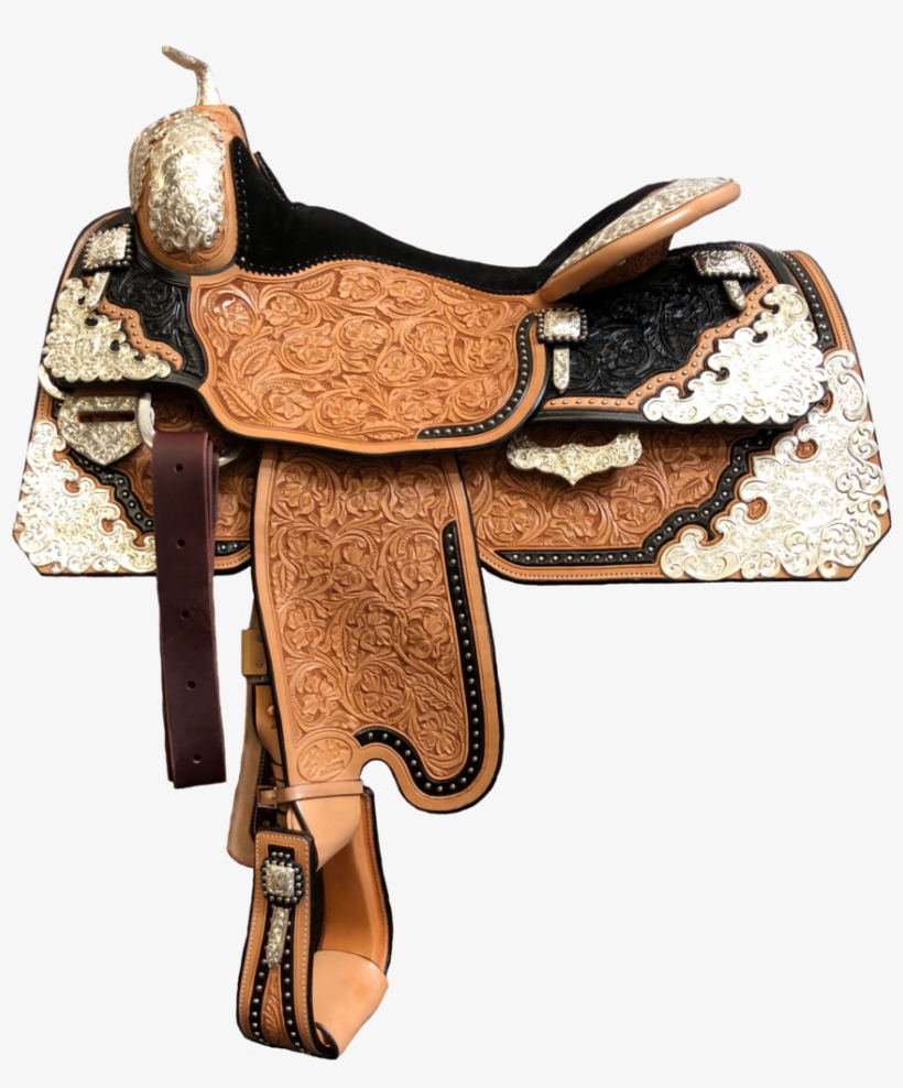 B17-681 Silver Show Saddle - Saddle, transparent png