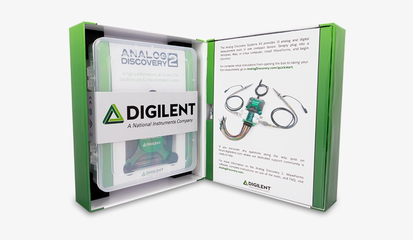 In The Kit, You'll Find An Analog Discovery 2, Bnc - Digilent, transparent png