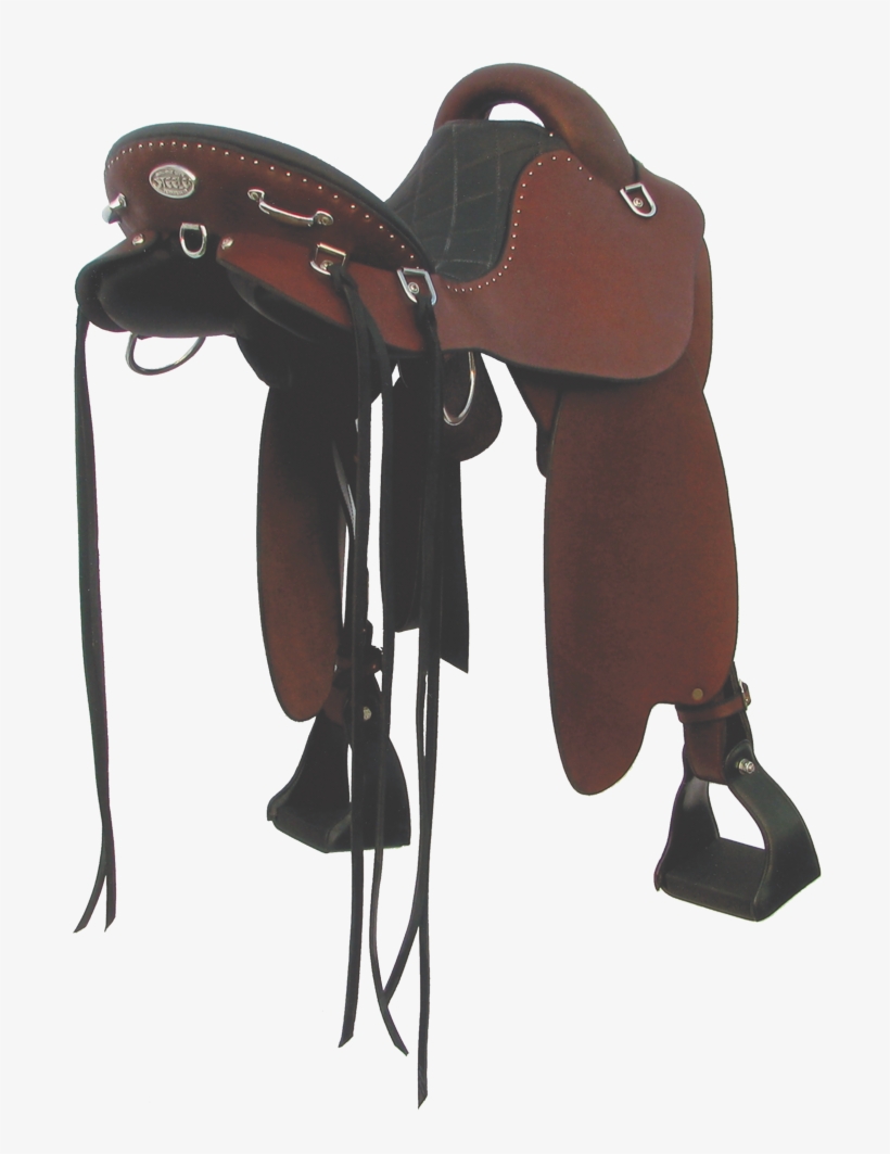 Mountaineer006x310 Mountaineerwestern Trailbossotherside - French Long Distance Horse Saddle, transparent png