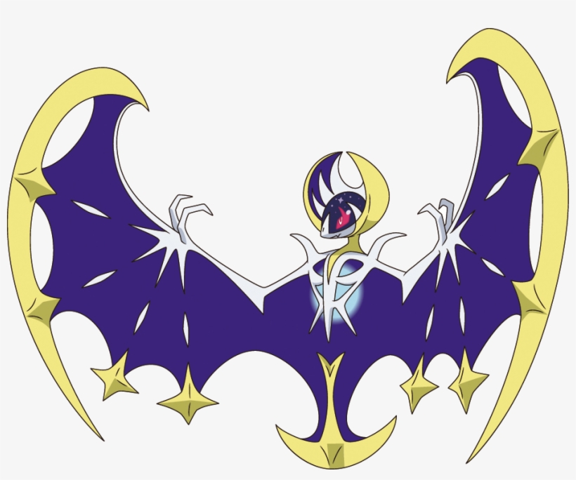 792lunala Sm Anime - Lunala Pokemon, transparent png