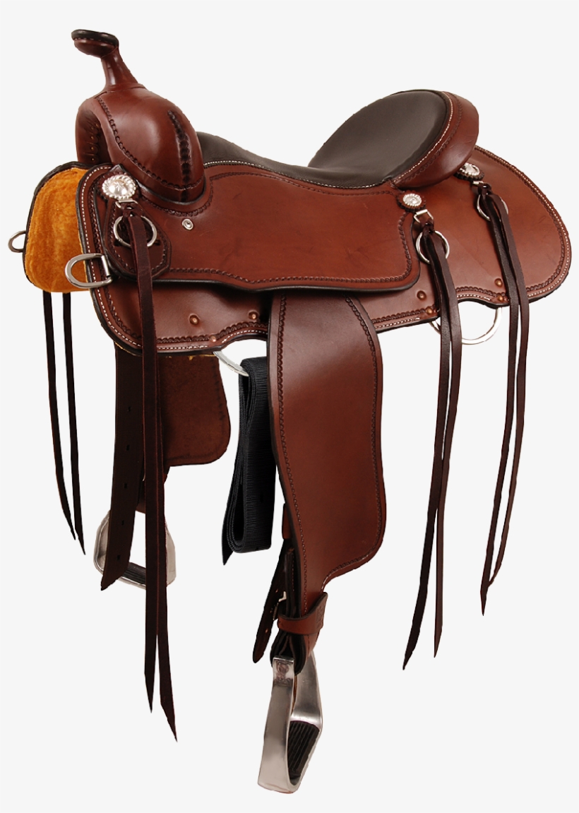 Trailblazer Saddle - Western Horse Saddle, transparent png
