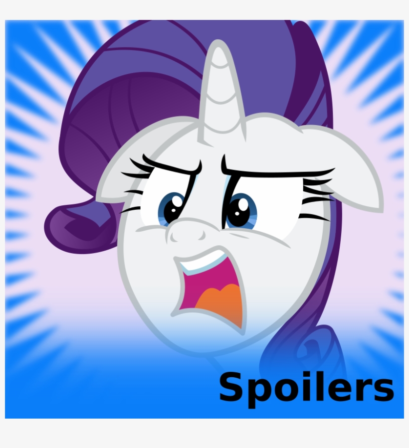 1160541 Safe Derpibooru Exclusive Rarity The Saddle - Mlp No Spoilers Meme, transparent png