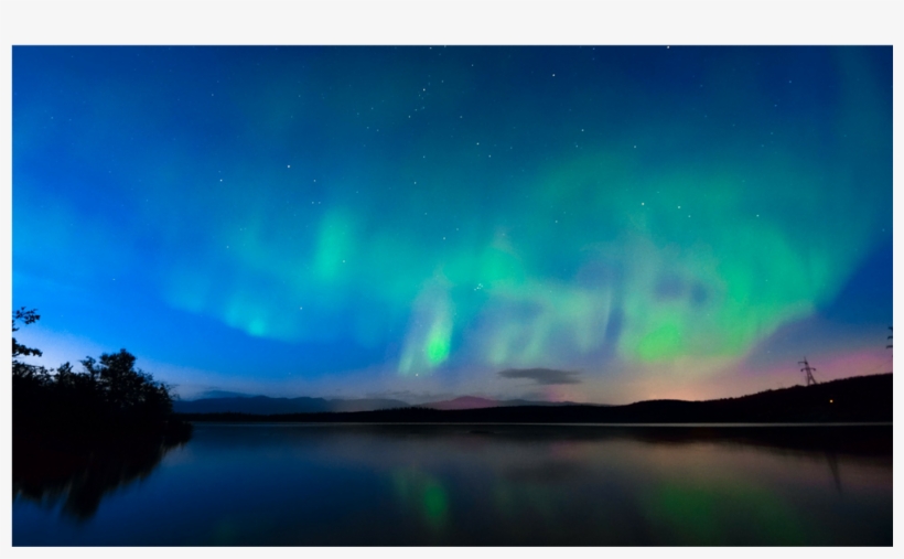 Pastels Drawing Northern Lights Banner Royalty Free - Drawing, transparent png