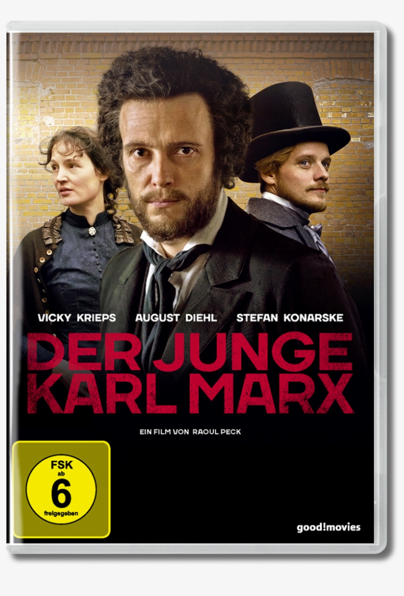 Cover Dvd - Der Junge Karl Marx, transparent png