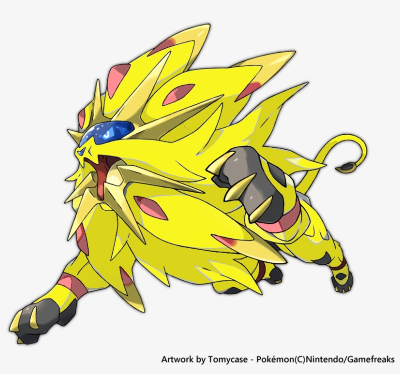 2º 3º - Pokemon Solgaleo And Entei, transparent png