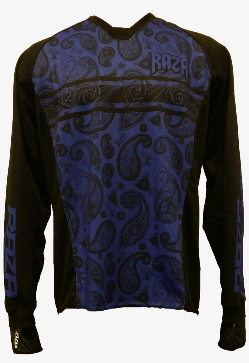 Bandana Blue/black Tm2 Jersey - Jersey, transparent png