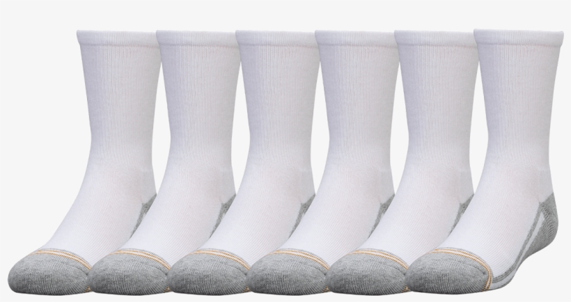 Gold Toe Boys Athletic Crew Sock Pair - Sock, transparent png
