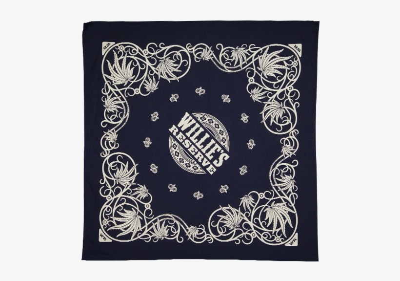 Navy Blue Bandana - Placemat, transparent png
