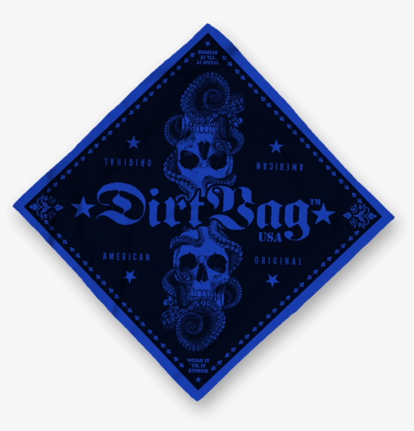Mosh Rag Bandana - Plectrum Dunlop Dirtbag .60 Mm Flying Skull, transparent png