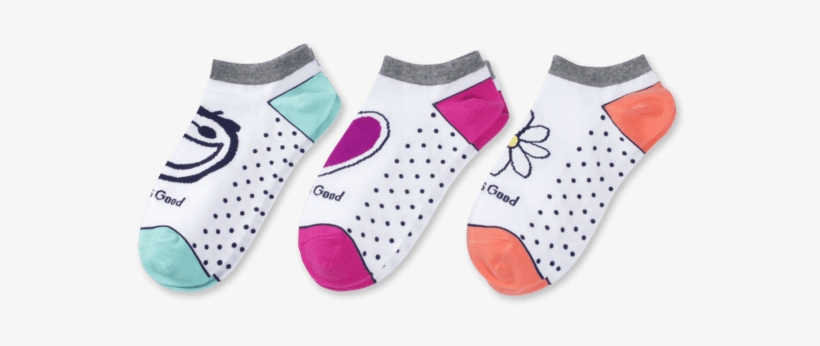 3-pack Women's Jake, Daisy, Heart Low Cut Socks - Sock, transparent png