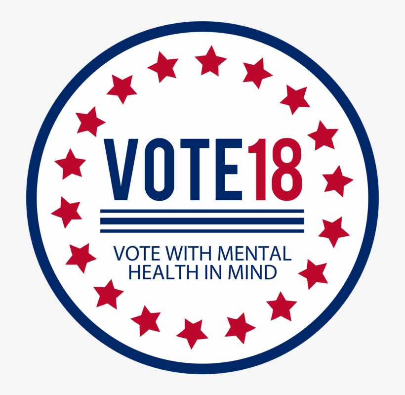 Vote For America's Mental Health - Vector Graphics, transparent png