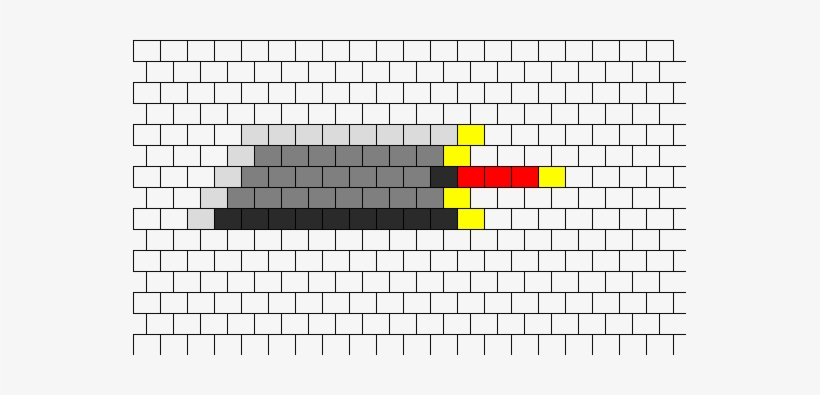 Buster Sword Bead Pattern - Boy, transparent png