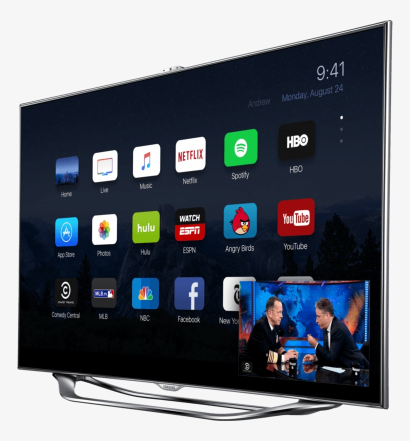 The New Homescreen Is Very Much Inspired By What It - Apple Tvs, transparent png