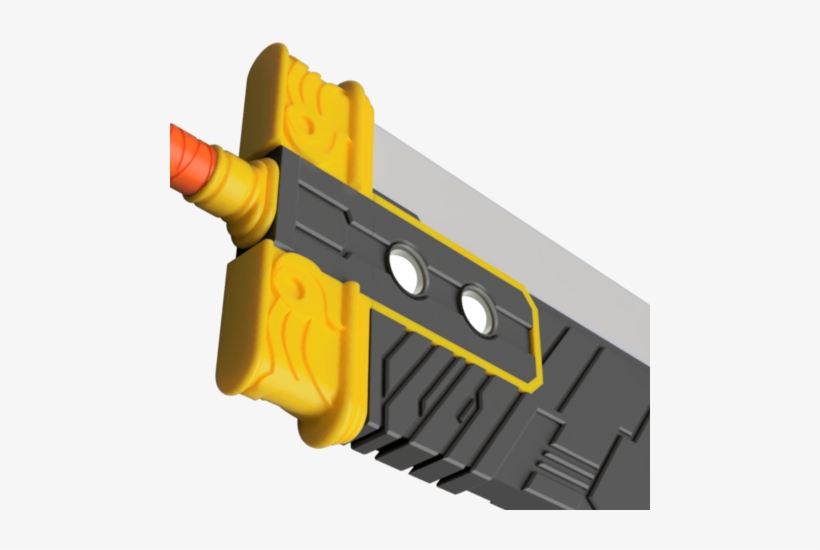3dutchie 3d Model Final Fantasy Vii - Final Fantasy Buster Sword, transparent png