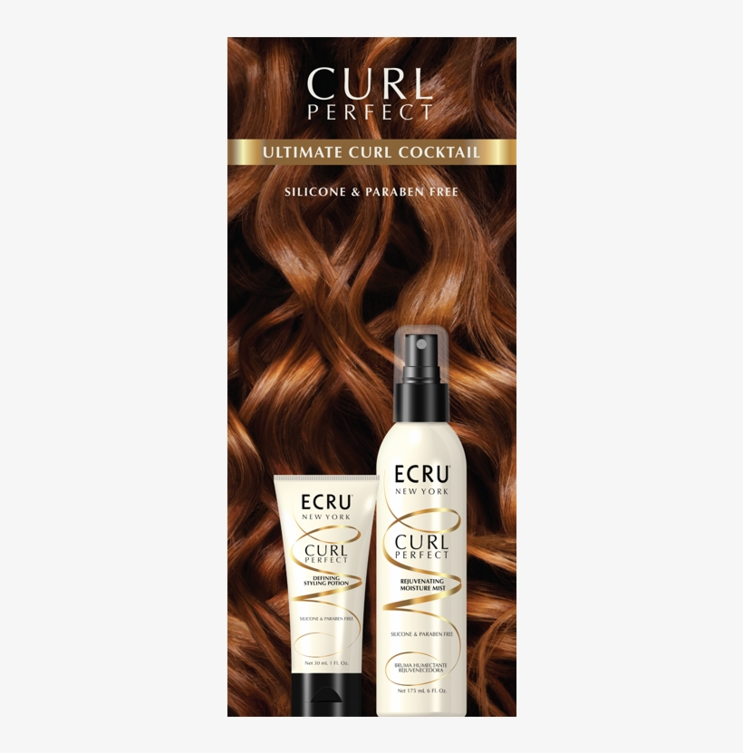 Ecru Curl Perfect Hydrating Shampoo And Antifrizz Conditioner, transparent png