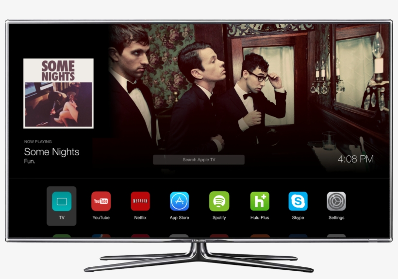 New Concept Reimagines Apple Tv Interface With Ios - Some Nights [bonus Tracks], transparent png