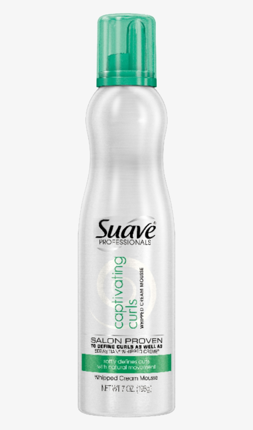 Captivating Curls Mousse Curly Hair Products Suave - Suave Professionals, transparent png