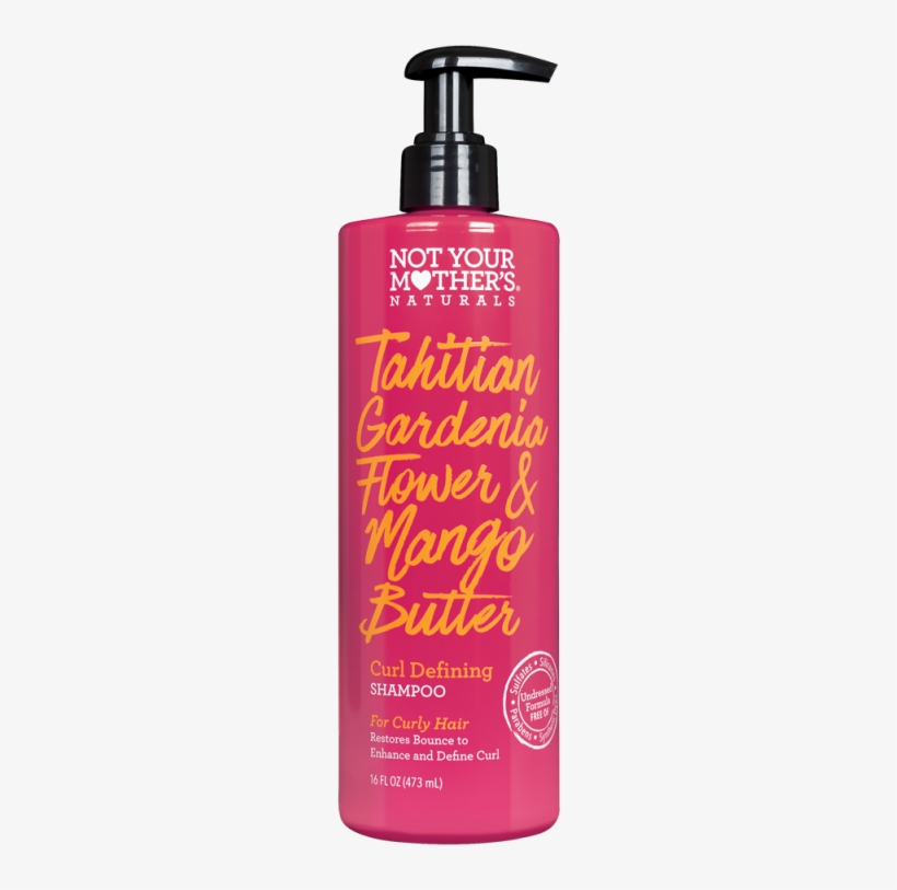 Nym Naturals Curl Shampoo Front - Not Your Mother's Naturals Curl Defining Combing Cream, transparent png
