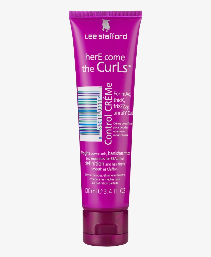 Here Come The Curls™ Control Créme - Lee Stafford Curl Creme, transparent png