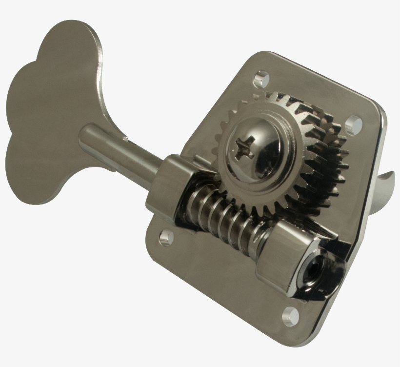 Gotoh, Large Nickel For Bass, 4 In A Line - Gotoh Vintage Bass Machine Head, transparent png
