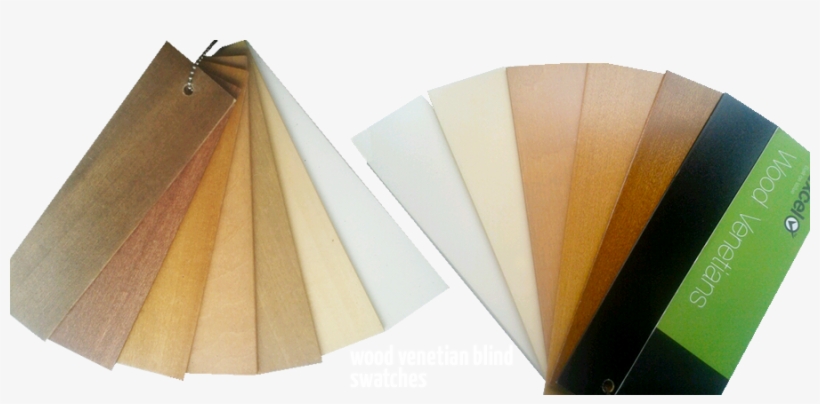 Wood Venetian Blind Swatches - Plywood, transparent png