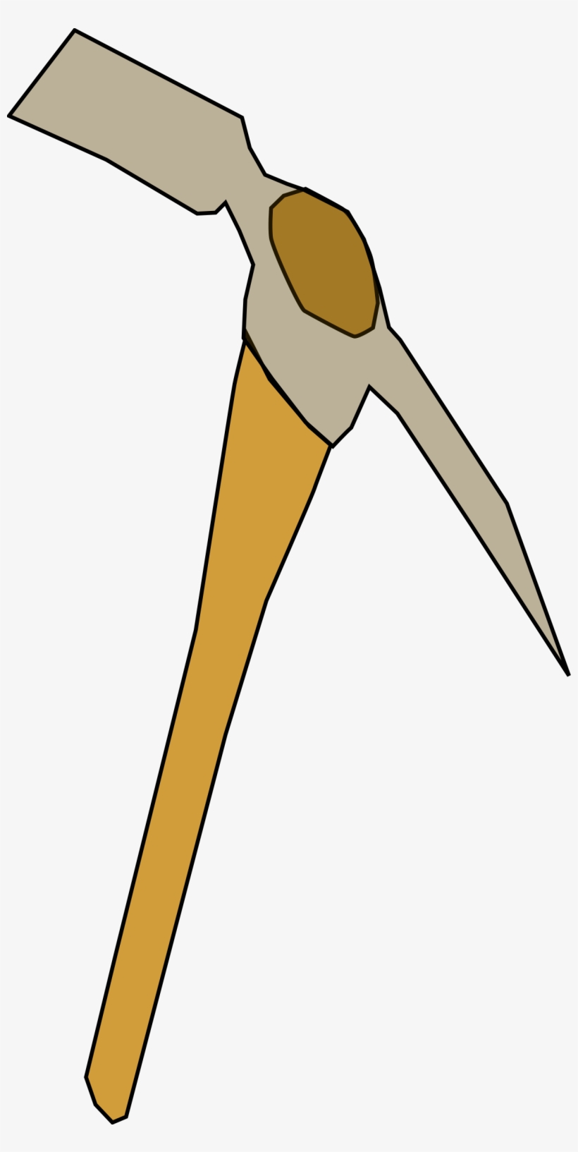Pick, Pickaxe, Mattock - Clipart Pick, transparent png