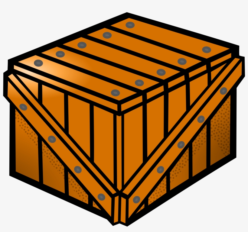 Clipart - Crate Clip Art, transparent png